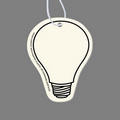 Paper Air Freshener - Light Bulb